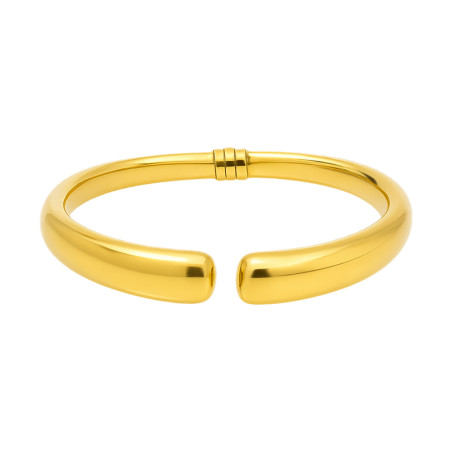 Bransoletka bangle srebro 925 koloru złotego