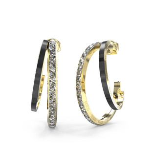 Kolczyki GUESS K GZ JUBE04569JWYGBK Stal