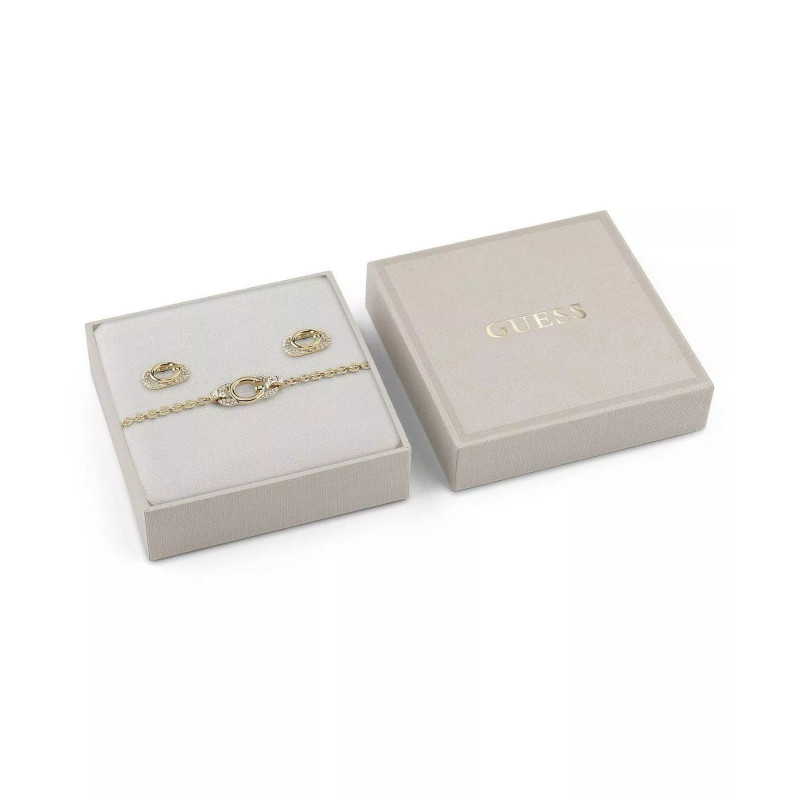 Komplet GUESS G Logo JUBS04693JWYGS Stal