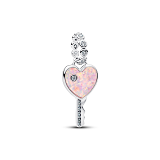Charms-zawieszka Opalizujący klucz z sercem 794427C01 Ag 925