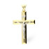 Krzyż złoty z wizerunkiem Jezusa próba 585