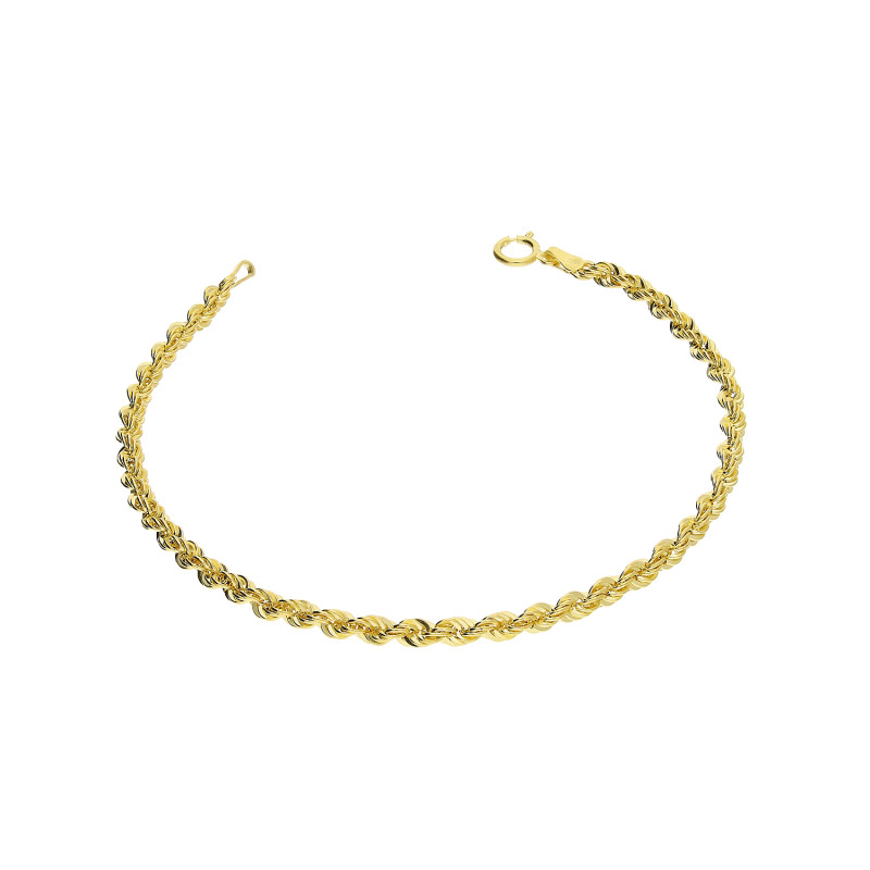 Bransoleta złota korda próba 585