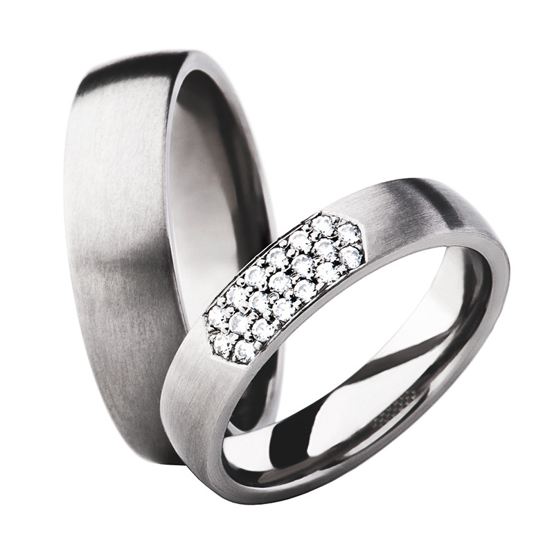 Obrączka półokrągła tytanowa T23-6