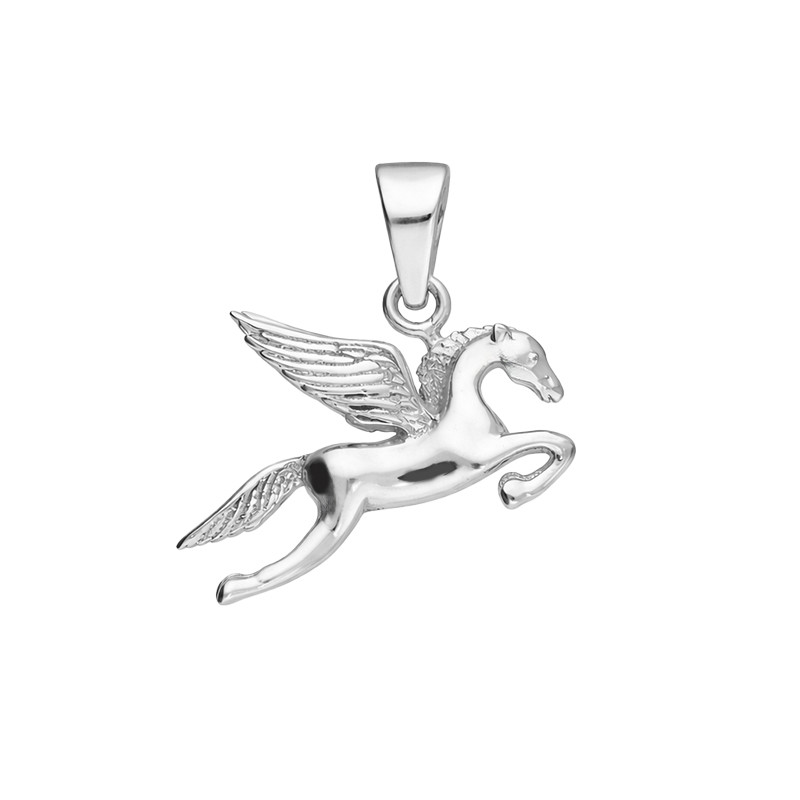 Zawieszka srebrna pegaz 3D