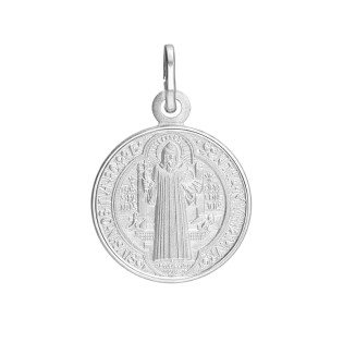 Medalik Benedyktyński 15mm srebro 925