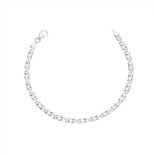 Bransoletka srebrna splot tiger eye 3,5 mm próba 925