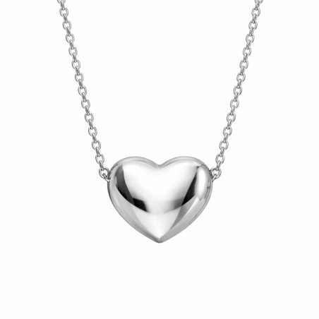 Naszyjnik srebrny z sercem