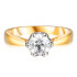 Pierścionek z diamentem laboratoryjmym Royal 1 ct, złoto 585