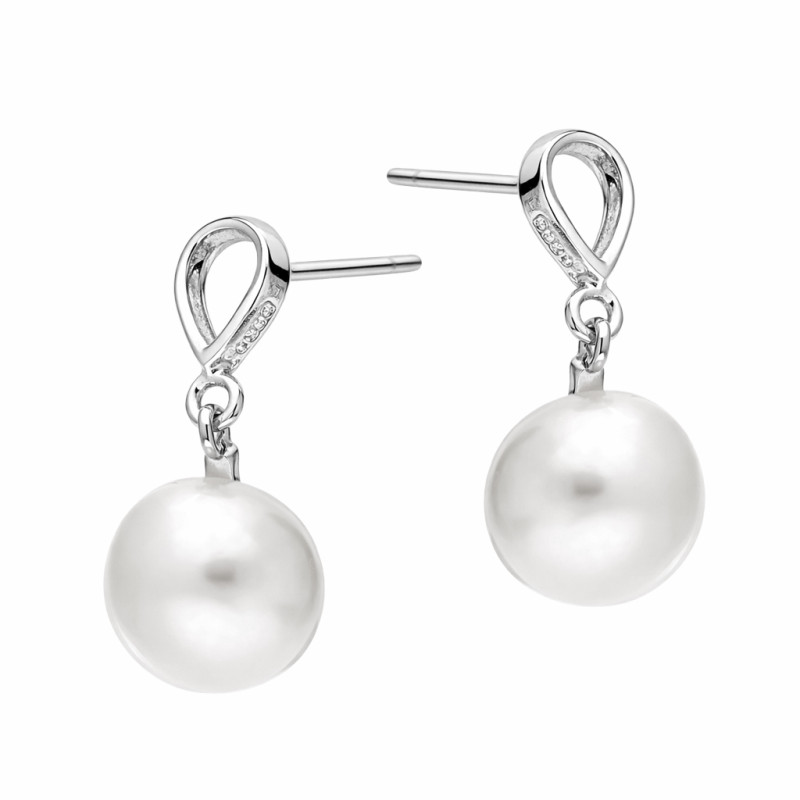 Komplet biżuterii z perłami w srebrze 925