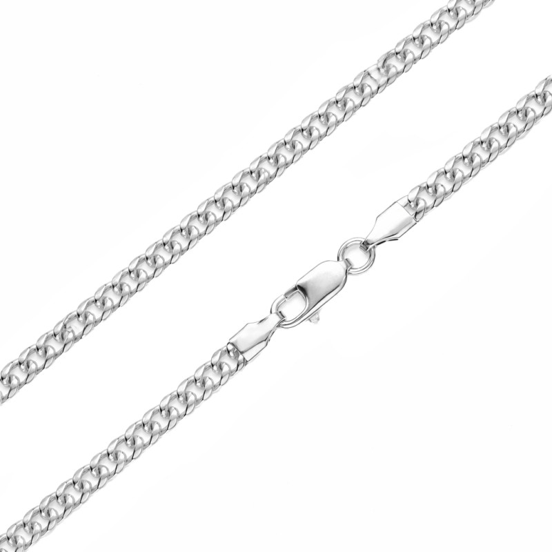 Łańcuszek srebrny pancerka próba 925