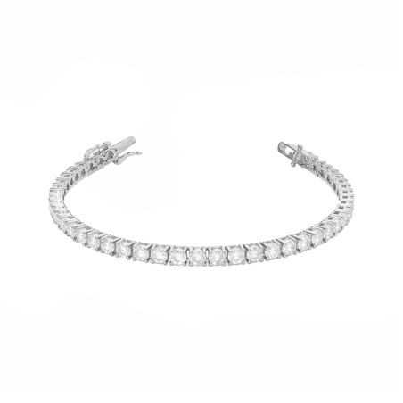Bransoletka z cyrkoniami w oprawie tennis ze srebra 925