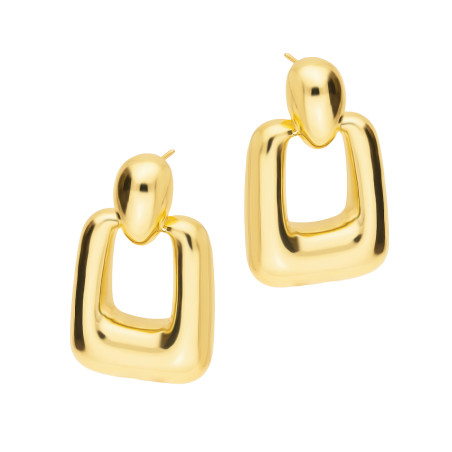 Kolczyki VIRAL dmuchane prostokąty