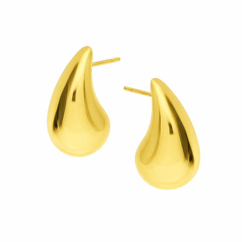 Kolczyki VIRAL kropla dmuchana 3D