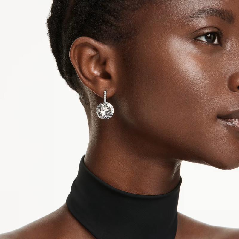 Długie kolczyki Swarovski Millenia  ze stali