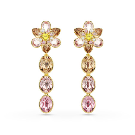 Długie kolczyki stalowe Swarovski Idyllia