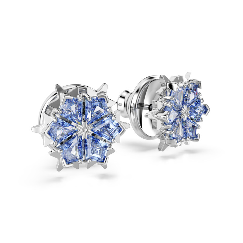 Kolczyki stalowe zapinane na sztyft Swarovski Magic