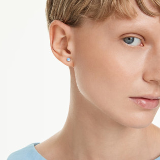 Kolczyki stalowe zapinane na sztyft Swarovski Stilla Attract