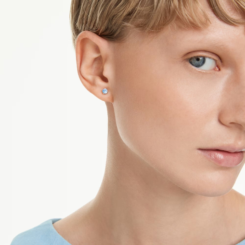 Kolczyki stalowe zapinane na sztyft Swarovski Stilla Attract