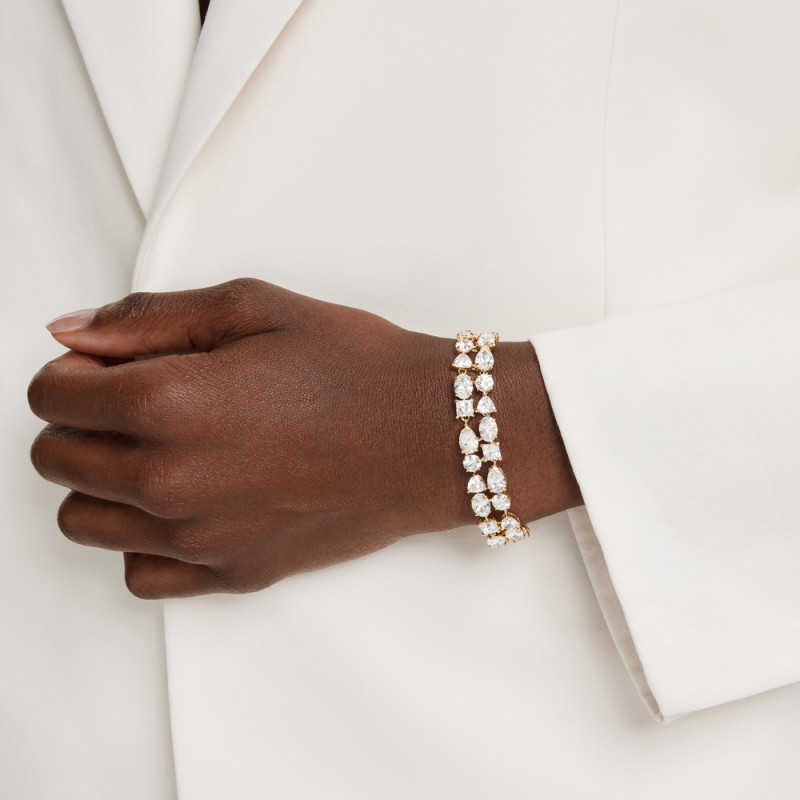 Bransoletka stalowa Swarovski Mesmera