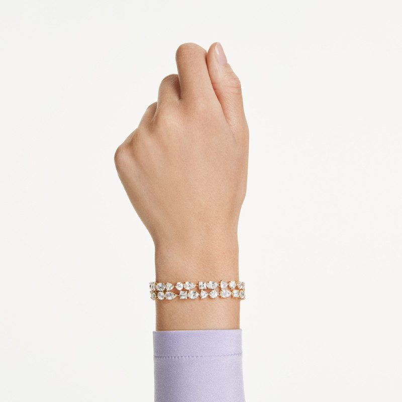 Bransoletka stalowa Swarovski Mesmera