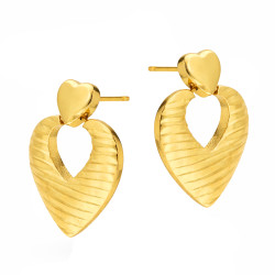 Komplet biżuterii ze złota diamentowanego próby 585