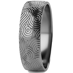 Obrączka półokrągła 5mm Tantal