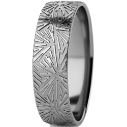 Obrączka półokrągła 4,5mm Tantal