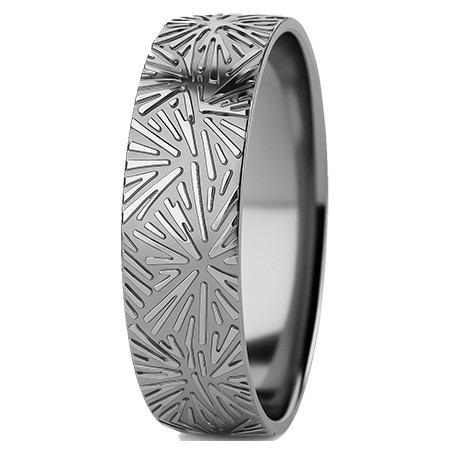 Obrączka półokrągła 4,5mm Tantal