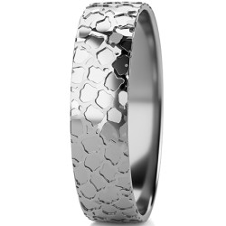 Obrączka półokrągła 6mm Tantal