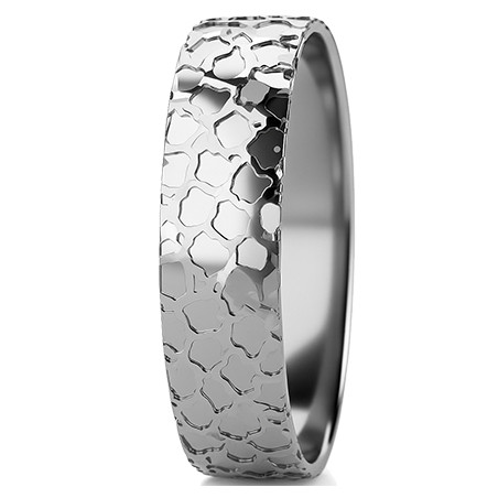 Obrączka półokrągła 6mm Tantal