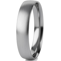 Obrączka półokrągła 4mm Tantal