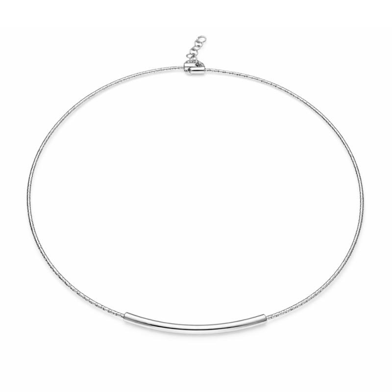 Srebrny Naszyjnik Rurka na Lince - JubilerSezam.pl