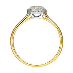 Pierścionek SWEET z diamentami 0,30 ct, złoto 585