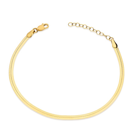 Bransoleta taśma 2,8 mm, ze złota 375