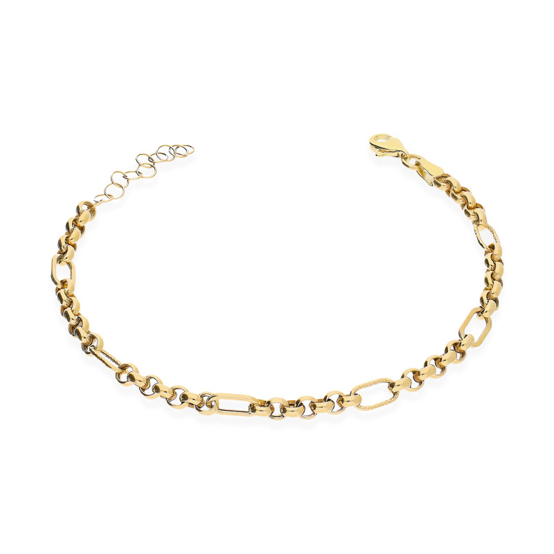 Bransoletka złota rolo, próba 375