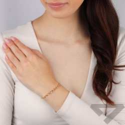 Złoty łańcuszek skrętka pr. 585 - JubilerSezam.pl