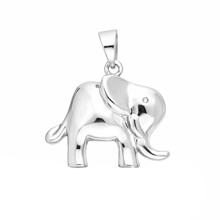 Wisiorek słoń srebro próby 925