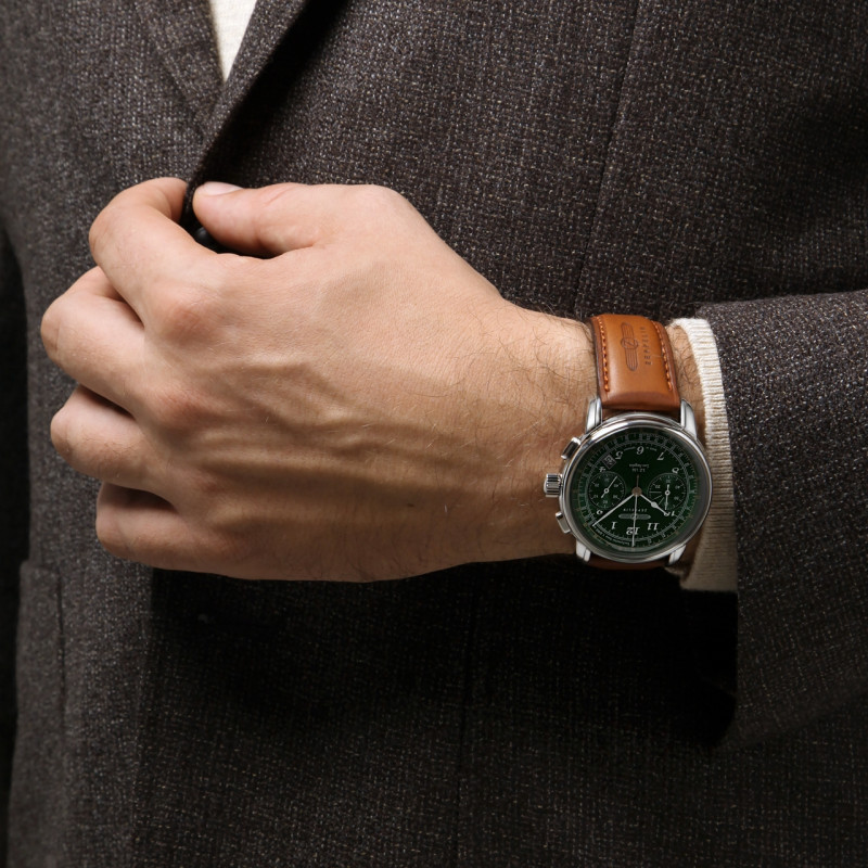 Zegarek męski Zeppelin LZ 126 Los Angeles Quartz Chrono 7614-4