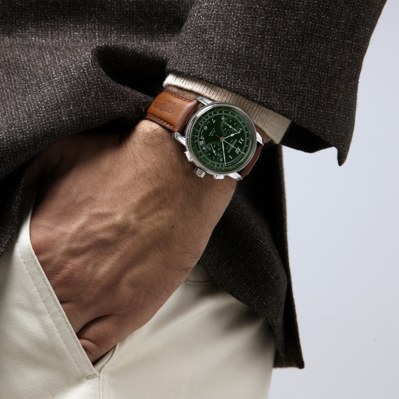 Zegarek męski Zeppelin LZ 126 Los Angeles Quartz Chrono 7614-4