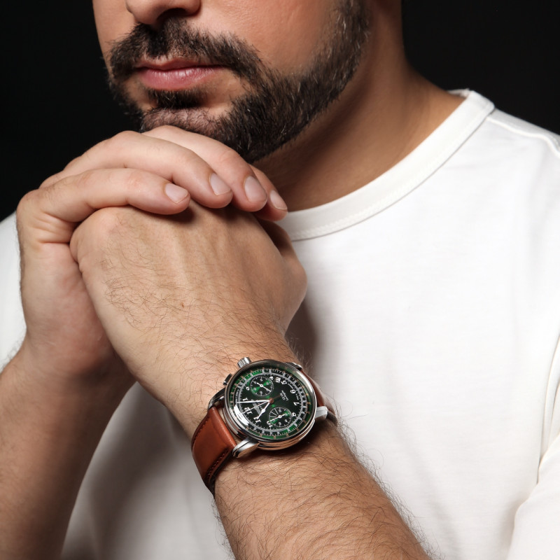 Zegarek męski Zeppelin LZ 126 Los Angeles Quartz Chrono 7614-4