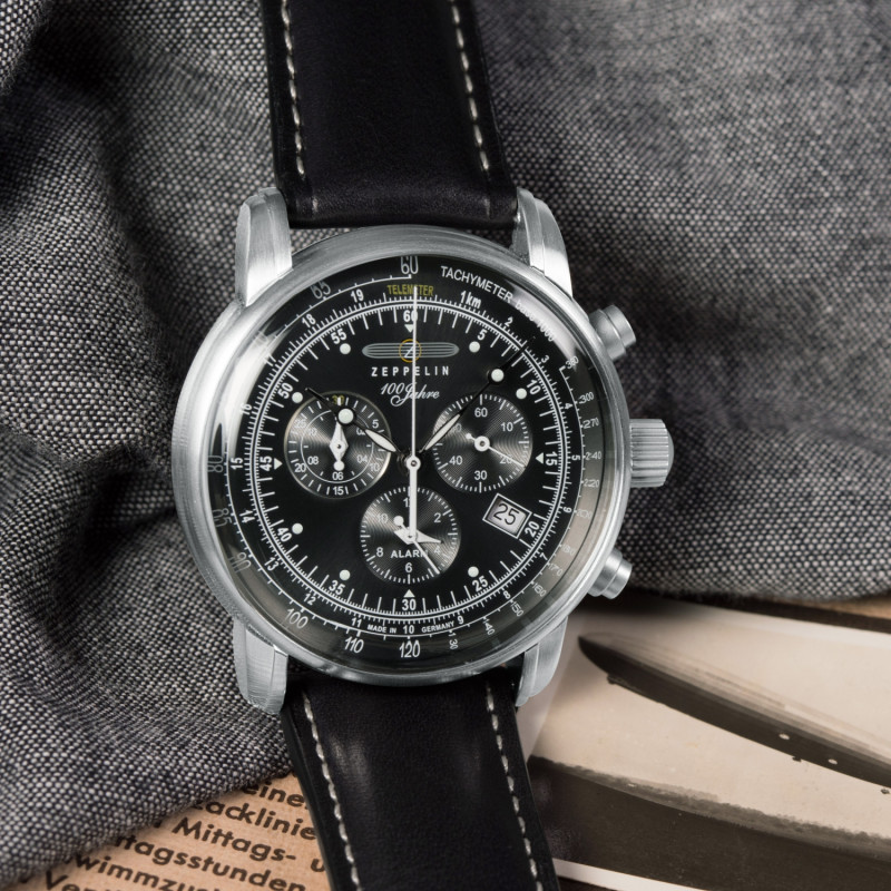 Zegarek męski Zeppelin 100 Jahre Chronograph 7680-2