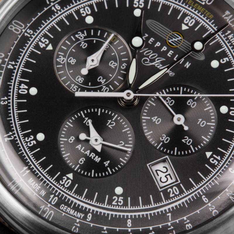 Zegarek męski Zeppelin 100 Jahre Chronograph 7680-2