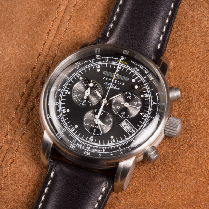 Zegarek męski Zeppelin 100 Jahre Chronograph 7680-2