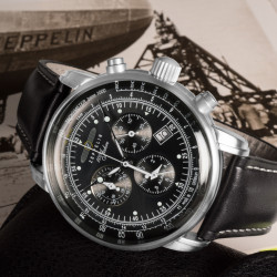 Zegarek męski Zeppelin 100 Jahre Chronograph 7680-2