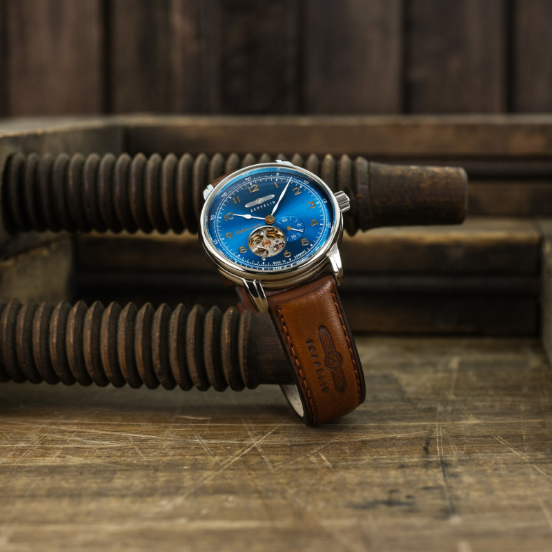 Zegarek męski Zeppelin Méditerranée Open Heart Automatic 9666-3