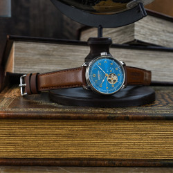 Zegarek męski Zeppelin Méditerranée Open Heart Automatic 9666-3