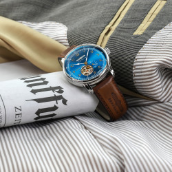 Zegarek męski Zeppelin Méditerranée Open Heart Automatic 9666-3