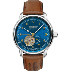 Zegarek męski Zeppelin Méditerranée Open Heart Automatic 9666-3