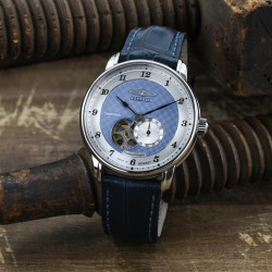 Zegarek męski Zeppelin Friedrichshafen Open Heart Automatic 8566-3