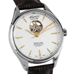 Zegarek męski Atlantic Worldmaster Open Heart 52780.41.21G